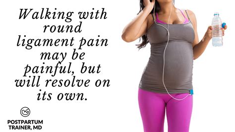 Round Ligament Stretching [what To Do When You Have Pain] Postpartum Trainer Md
