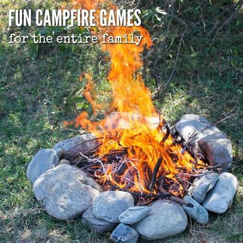 Fun Campfire Games 5 Fun And Easy Campfire Activities Camping Games