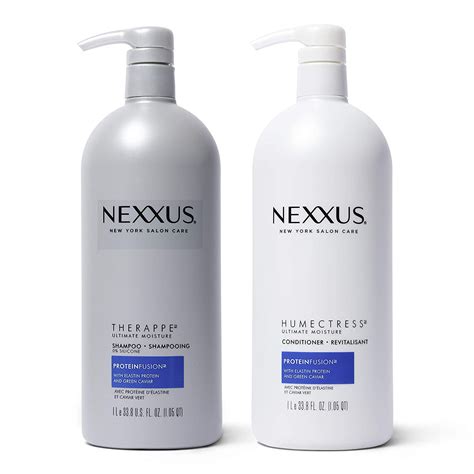 Nexxus Shampoo And Conditioner For Dry Hair Therappe Humectress Silicone Free