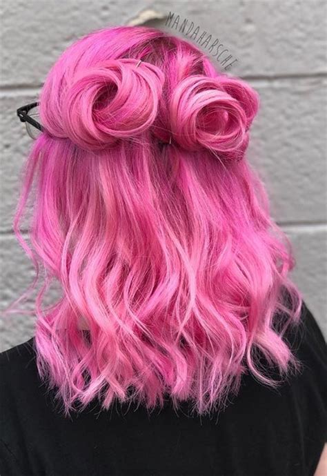 Pink Hair Dye Hot Pink Hair Hair Color Pink Summer Hair Color Hair