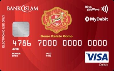 Top banks offering debit cards exclusively for students. Bank Islam The Red Warriors Visa Debit Card-i - Kelantan FA exclusive