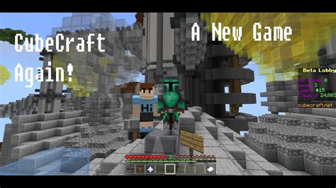 Cubecraft Again A New Game Youtube