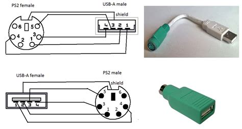 Ps2 To Usb Adapter Wiring Diagram Frame Wiring
