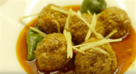 kofta salan recipe pakistani easy meatballs curry recipe