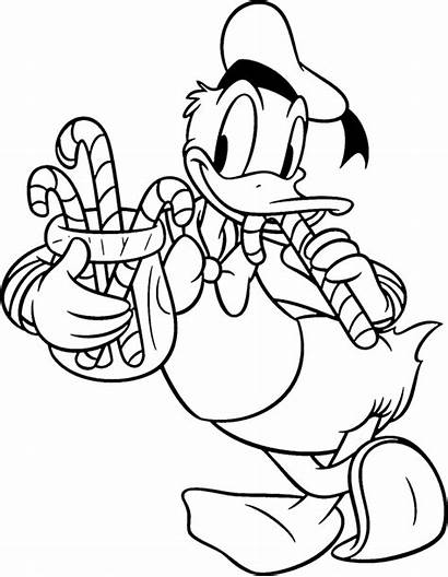 Duck Donald Coloring Pages Disney Printables Character