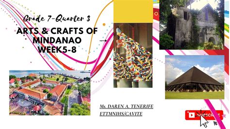Art 7arts And Crafts Of Mindanao Quizizz