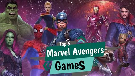 Top 5 Best Marvel Avengers Games For Every Marvel Fans Androidios