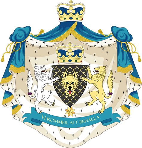 Royal Coat Of Arms Of The Northern Kingdom Of Helvianir Rheraldry