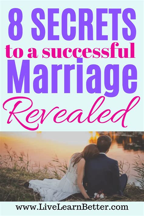 8 Secrets Of A Successful Marriage What No One Told You Successful Marriage Marriage Advice