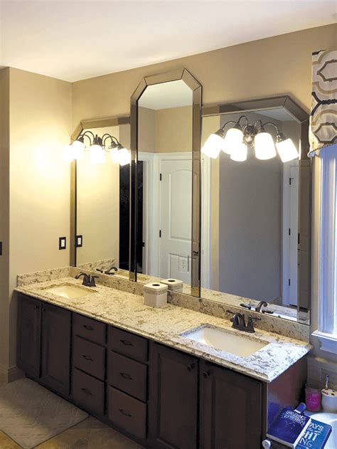 We handle both framed and frameless doors with an eye for quality when you need a glass shower door enclosure on your houston, spring, tomball property repaired or replaced, mr. Mirrors | Custom Mirrors | Vanities | Chesterfield, MO