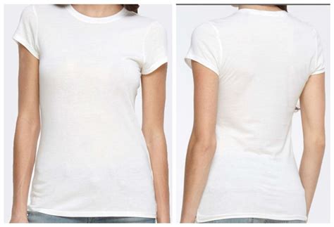 Maybe you would like to learn more about one of these? Plain White Tees Short Sleeve Tight T-shirt For Girls ...