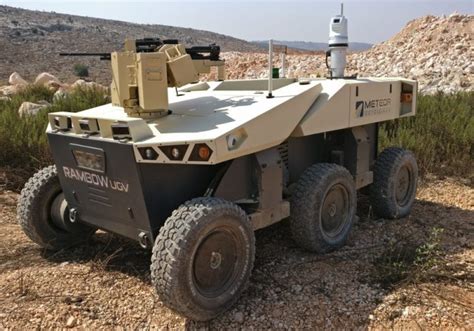 Meteor Aerospace Unveils New Armed Unmanned Ground Surveillance Vehicle