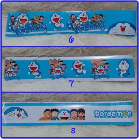 Promo Premium Sticker Border Doraemon 10 Cm X 5 M Doraemon No 7