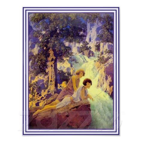 Posterprint Waterfall By Maxfield Parrish Poster