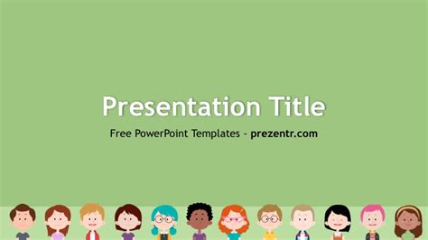 Free Kids Powerpoint Template Prezentr Ppt Templates