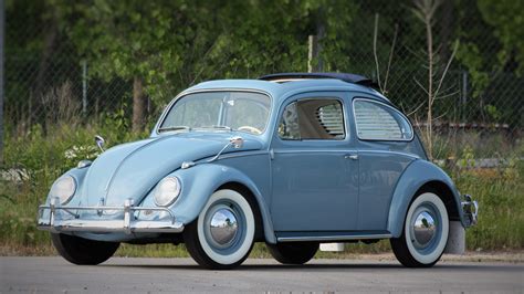 1958 Volkswagen Beetle Rag Top Comprehensive Restoration Lot T2421