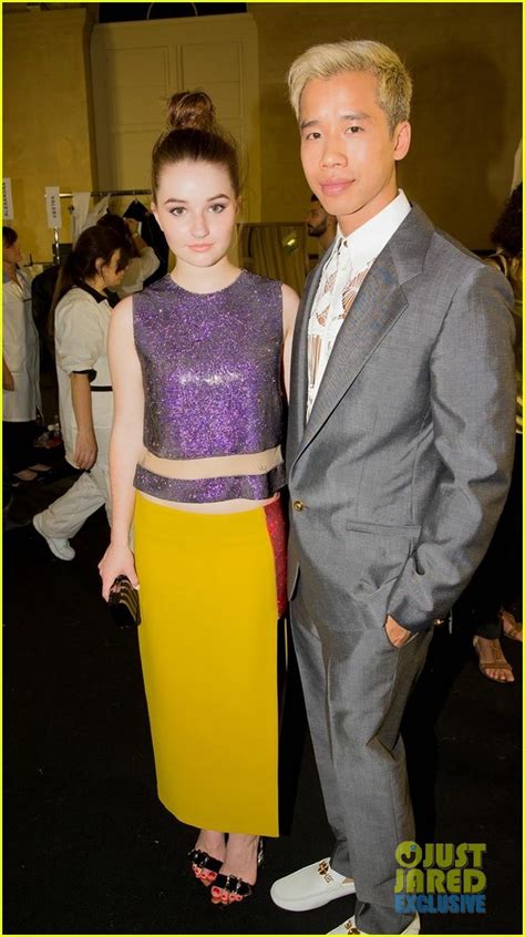 Kaitlyn Dever Attends First Fashion Show Ever With Versace Photo
