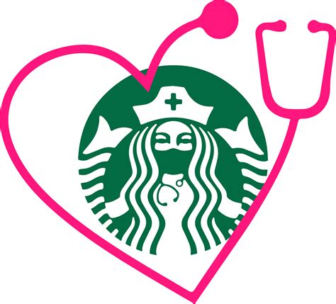 Nurse Starbuck Bundle Svg Starbucks Svg Starbucks Logo Svg Inspire