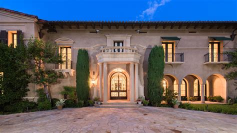 Home Of The Day Grand Italian Mansion In Holmby Hills Asks 45 Million