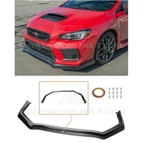 Replacement For 2018 2021 Subaru Wrx And Sti Jdm Cs Style Front Bumper