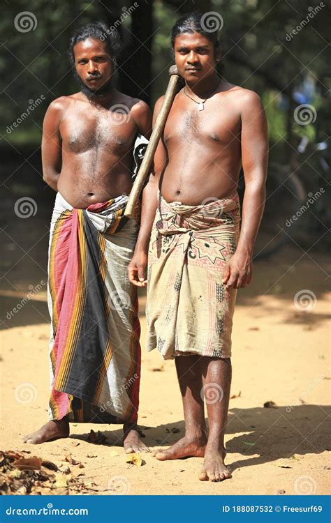 Aborigines Vedda Of Sri Lanka Native Haunters Editorial Photography