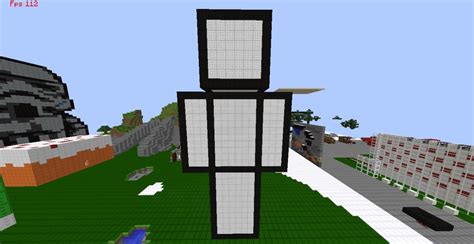 Statue Template Default Size Minecraft Map