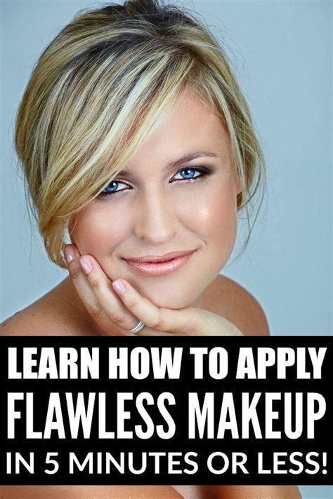How To Apply Flawless Makeup In Minutes Or Less Weddbook