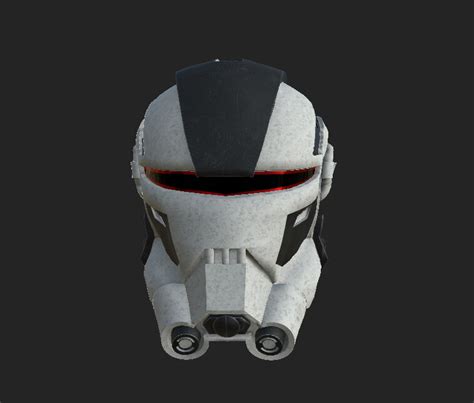 Artstation Echo Bad Batch Helmet Game Assets