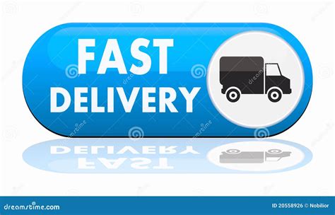 Fast Delivery Banner Stock Illustration Illustration Of Icon 20558926