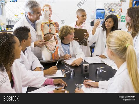 Students Biology Class Image And Photo Free Trial Bigstock