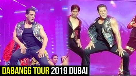 Salman Khans Dabangg Tour Dubai Non Stop Full Performance 2019 On Stage Dabangg Tour 2019