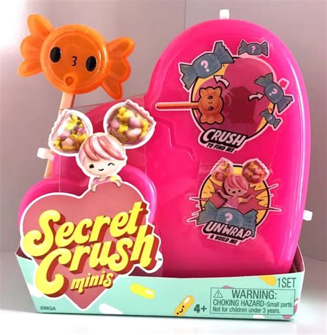 New Secret Crush Minis Crush Customize Sweet Themed Mini Doll Mga