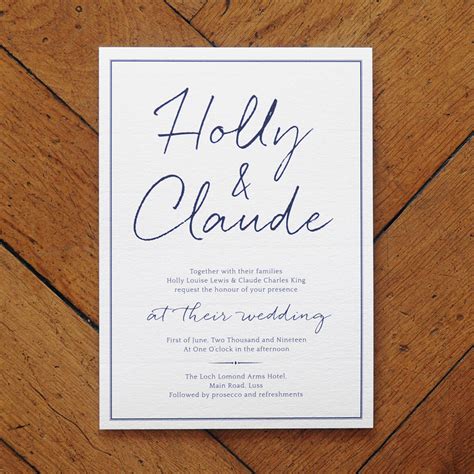 It is okay to use two lines, as long as you use the conjoining and. Wedding Invitation Wording Ideas - Feel Good Wedding ...