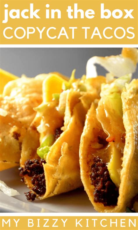 Jack In The Box Taco Recipe Now You Can Make Them At Home