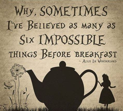 Only if you believe it is. Imprints Press on | Alice, wonderland quotes, Alice quotes ...