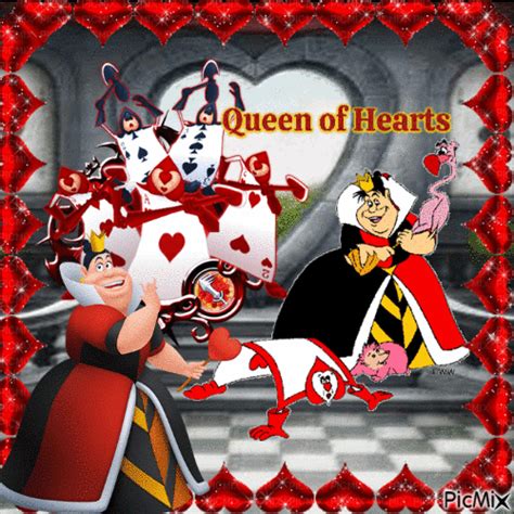 Queen Of Hearts Free Animated  Picmix