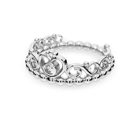 Find the music you love, and let the music you love find you. Princess Tiara Silver & Cubic Zirconia Ring - PANDORA ...