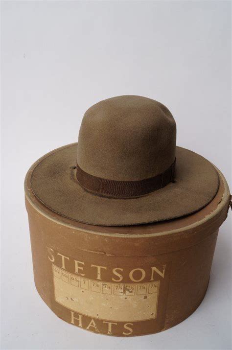 Early Stetson Hat Original Box Jul 20 2013 Guernseys In Pa