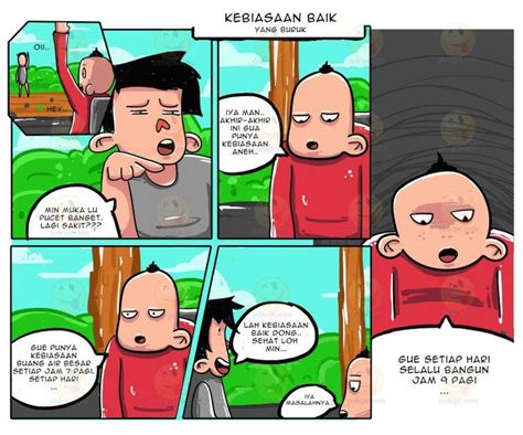 Cerita Lucu Humor Singkat Kebiasaan Baik Yang Buruk Cerita Lucu Komik Lucu Lucu