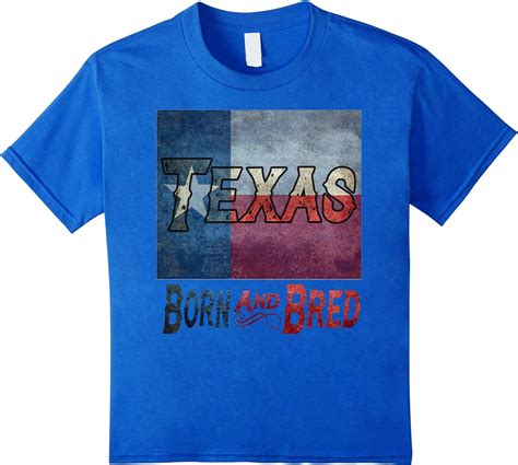 Texas Born And Bred Tee Shirt Clothing