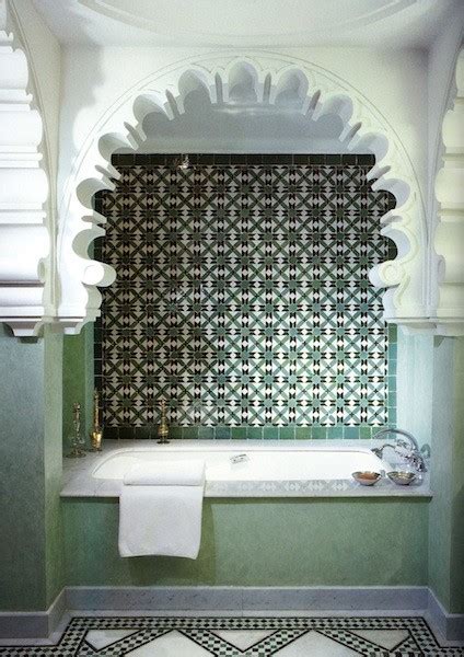 Moroccan Bathroom Tiles Moroccan Tile In Guest Bathroom Home Bathroom