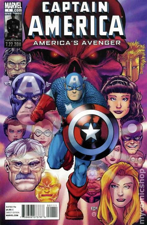 Captain America Americas Avenger 2011 Marvel Comic Books
