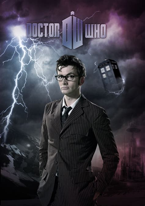 Doctor Who Tenth Doctor Poster By Philpaint On Deviantart