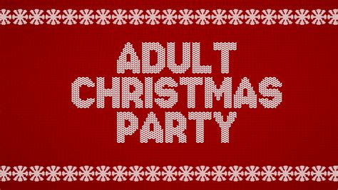 Adult Christmas Party
