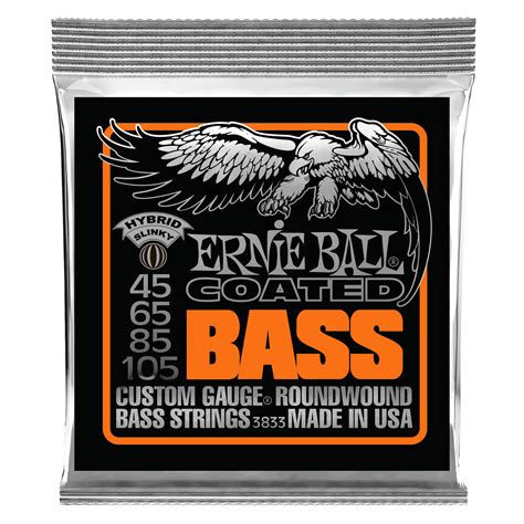 Ernie Ball Coated Bass Strings Hybrid Gauge 45 105 Ernie Ball Blog