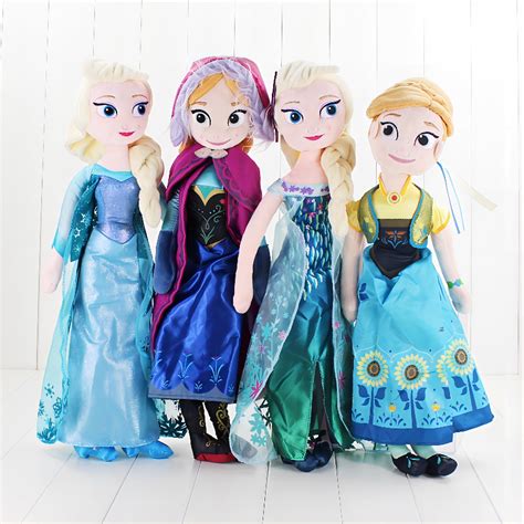 Frozen Anna Elsa Dolls Snow Queen Princess Anna Elsa Doll Toys Stuffed