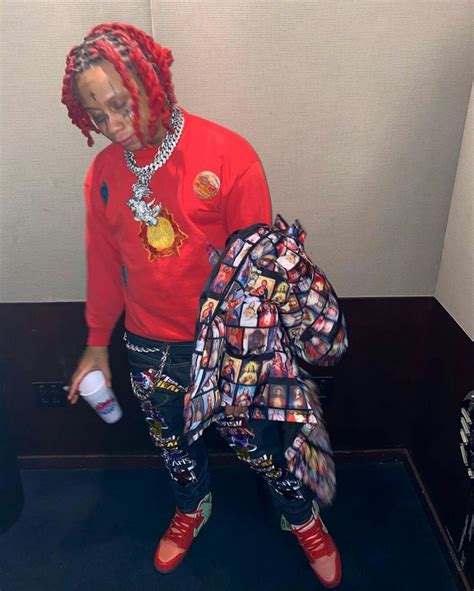 Pin By On Trippie Redd Red Hair Pictures Rappers