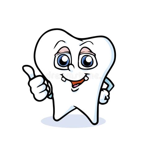 Cartoon Tooth Thumbs Up Stock Illustrations 160 Cartoon Tooth Thumbs