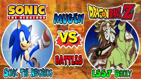 Sonic vs dragon ball z. M.U.G.E.N. | Sonic vs Legendary Super Saiyan Broly | Sonic The Hedgehog vs Dragon Ball Z - YouTube