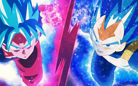 Download Wallpapers Goku Vs Vegeta 4k Dragon Ball Dbs Goku Vegeta